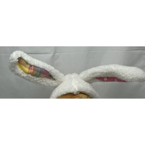 Winnie the Pooh 21" Plush White Easter Bunny & Basket Walt Disney Stuffed Animal - Picture 6 of 15